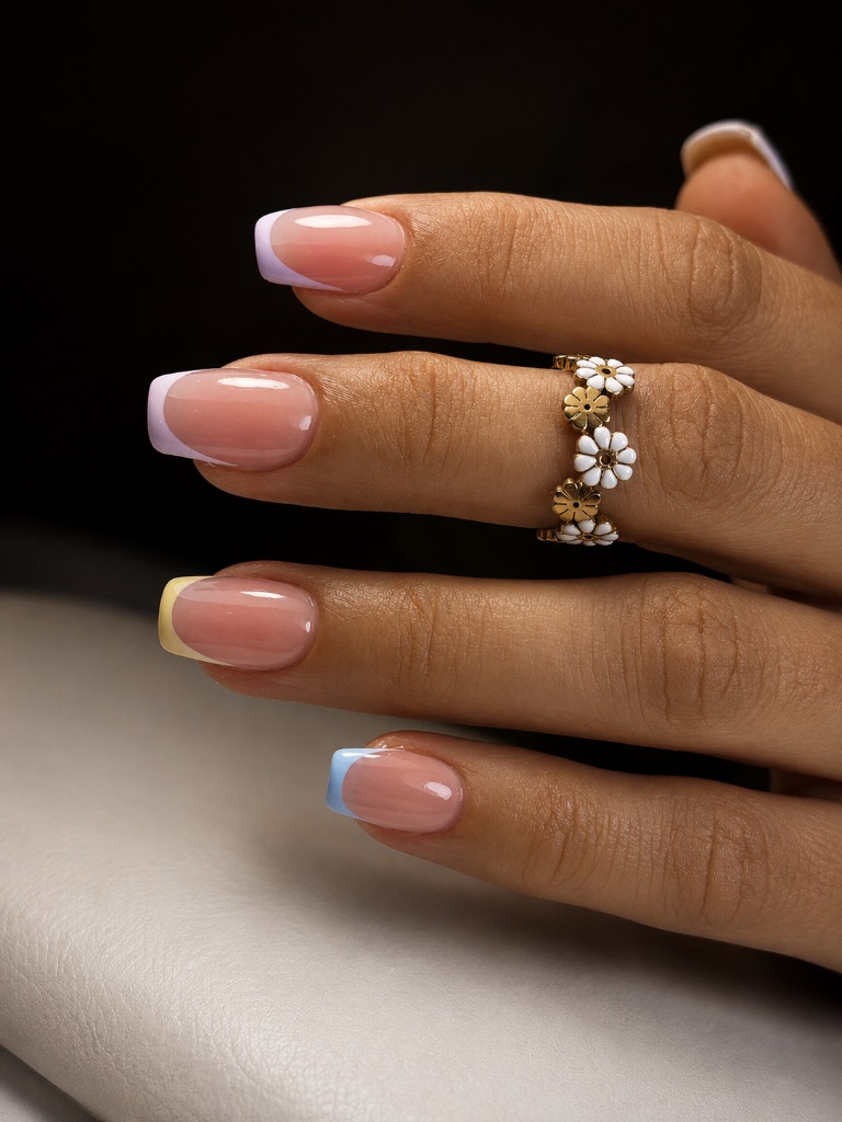 Acrygel sistema sin olor en uñas naturales