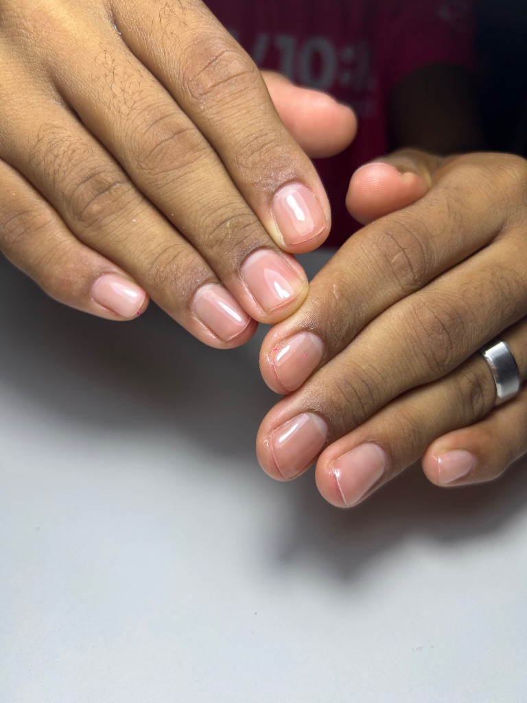 MANICURA + GEL CLEAR