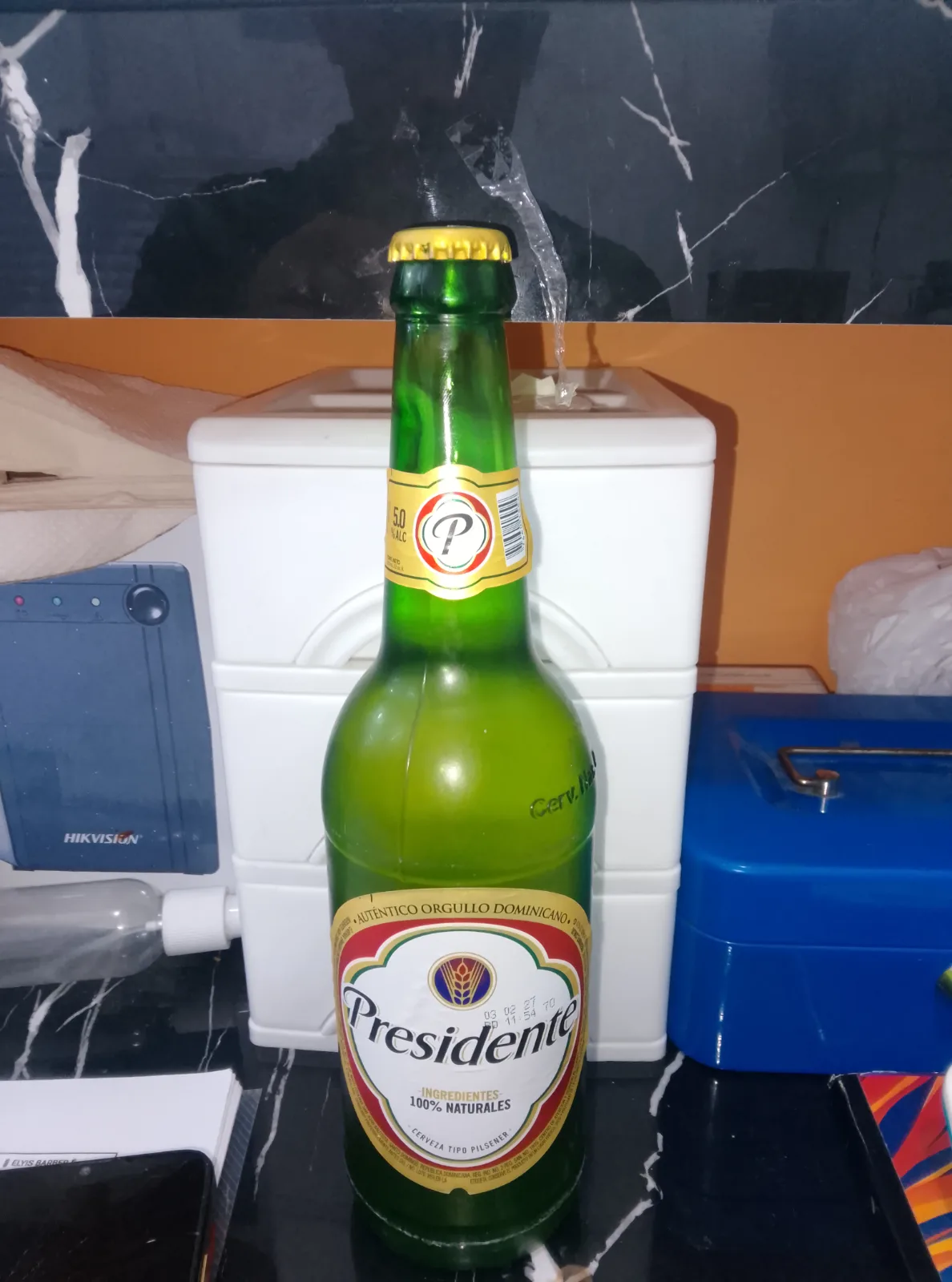 Cerveza presidente mediana